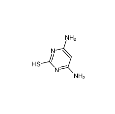 4,6-二氨基-2-巰基嘧啶	|1004-39-3	 
