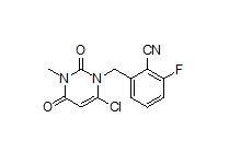 ACME16072（2-[6-氯-3-甲基-2,4-二氧-3,4-二氫-1(2H)- 嘧啶基]甲基]-6-氟芐腈） 