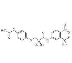 N-[4-硝基-3-(三氟甲基)苯基]-(2S)-3-[4-(乙酰基氨基)苯氧基]-2-羥基-2-甲基丙酰胺/401900-40-1 