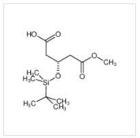 (3R)-3-叔丁基二甲基硅氧基戊二酸單甲酯|109744-49-2 