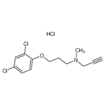 N - [3 - (2,4 -二氯苯氧基)丙基] - N -甲基- 2 -丙炔胺鹽酸鹽|17780-75-5 